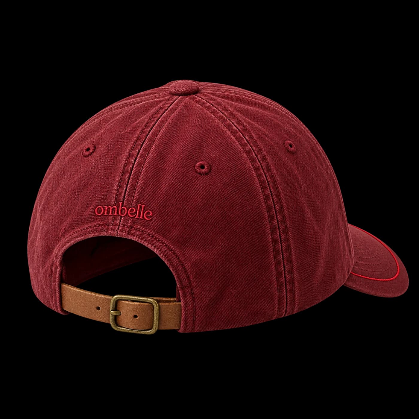 Brim line cap CAP03 Cherry, view 2