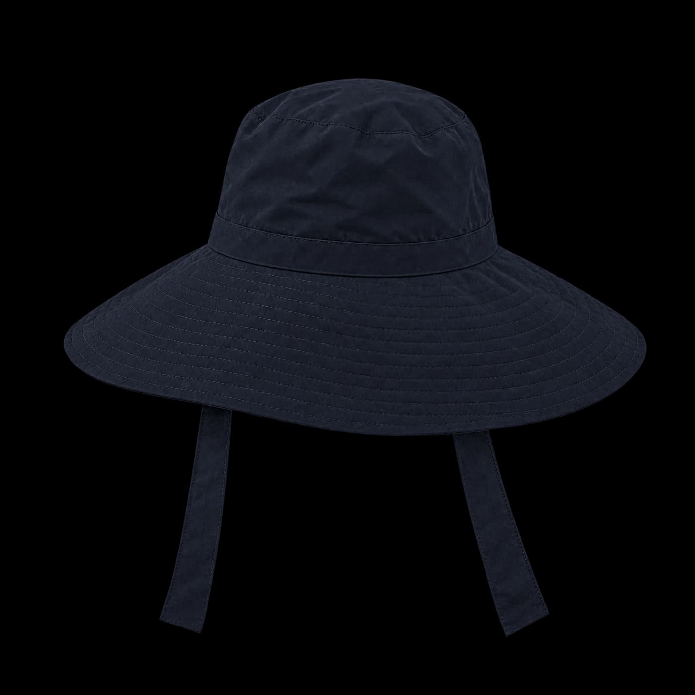 Wide-brim tie hat HAT02 Ink
