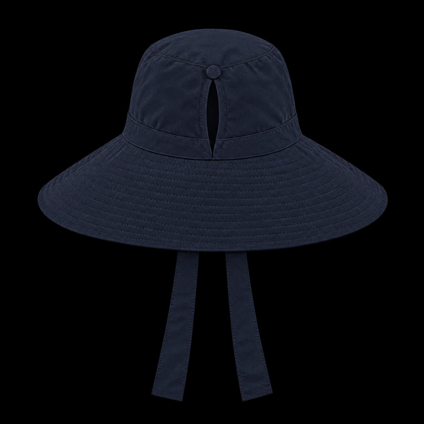 Wide-brim tie hat HAT02 Ink, view 2