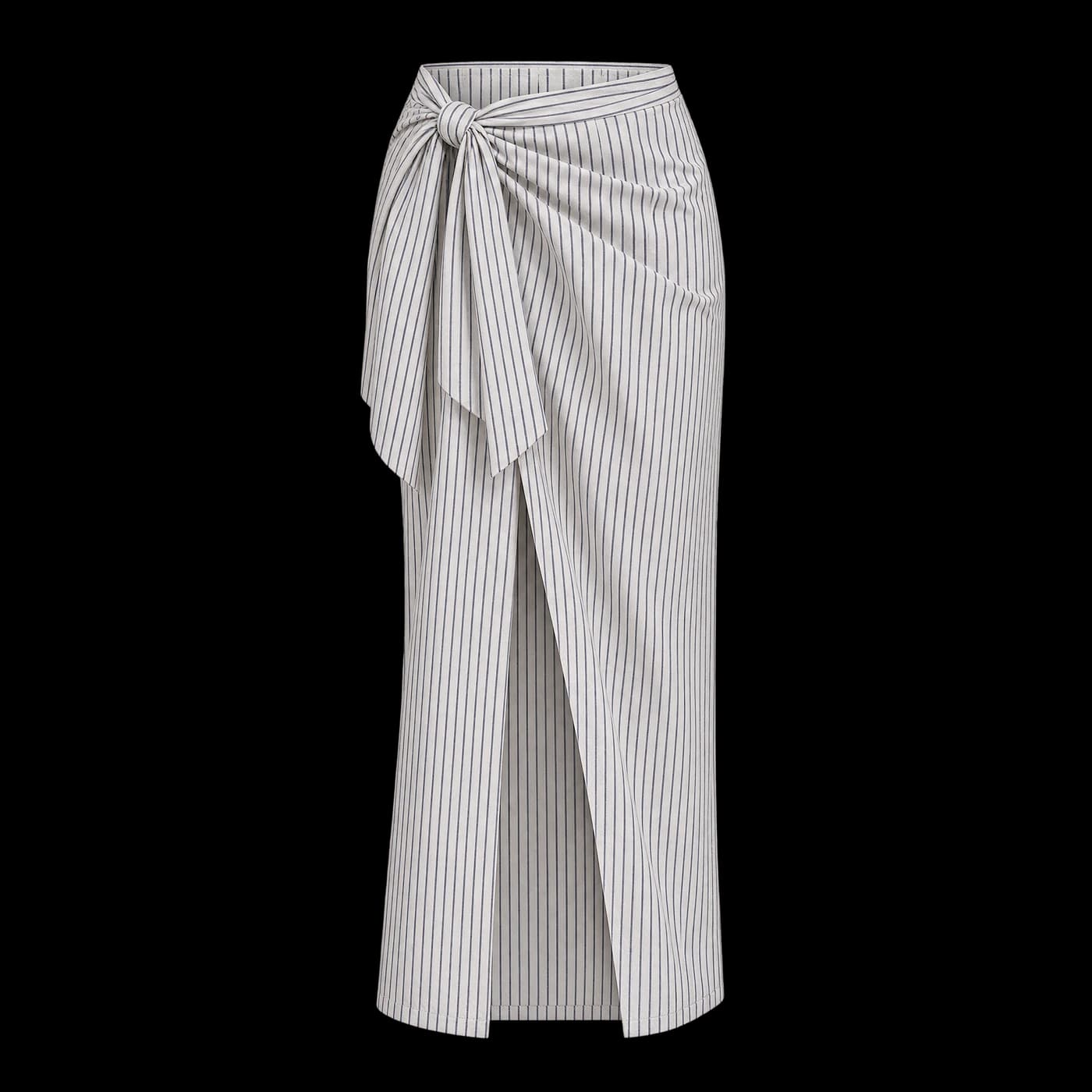 Poplin sarong WRP01 Pinstripe
