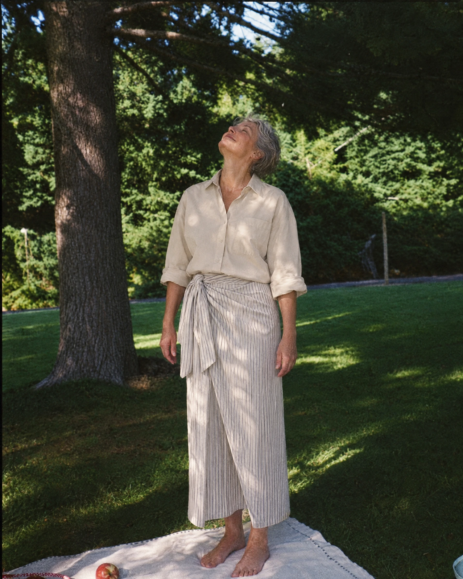Poplin sarong WRP01 Pinstripe, view 3